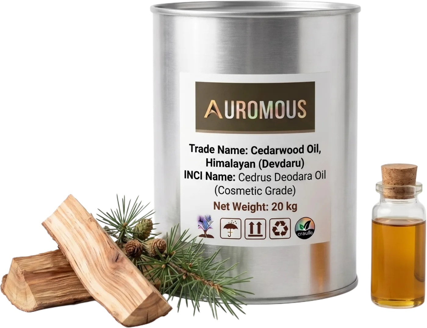 Cedarwood Oil, Himalayan (Devdaru)