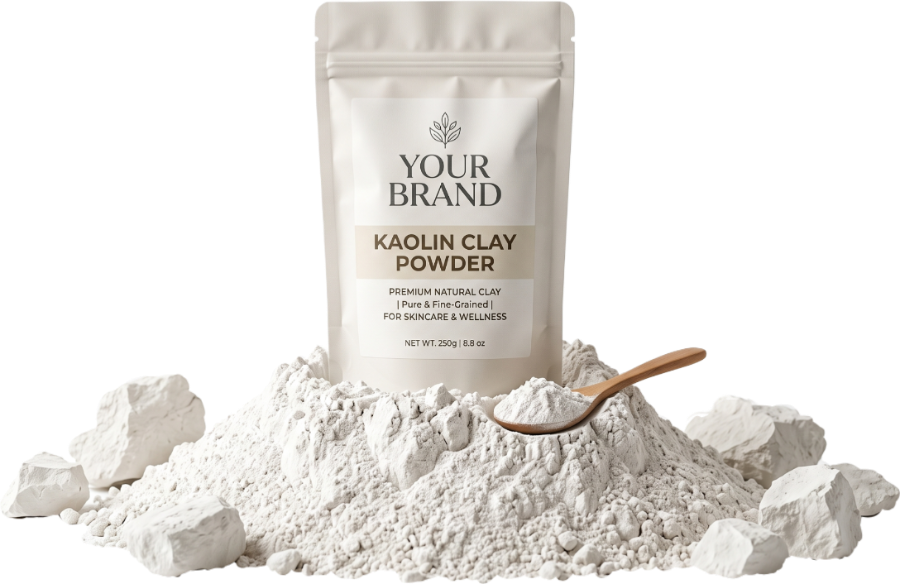 White Kaolin Clay Powder