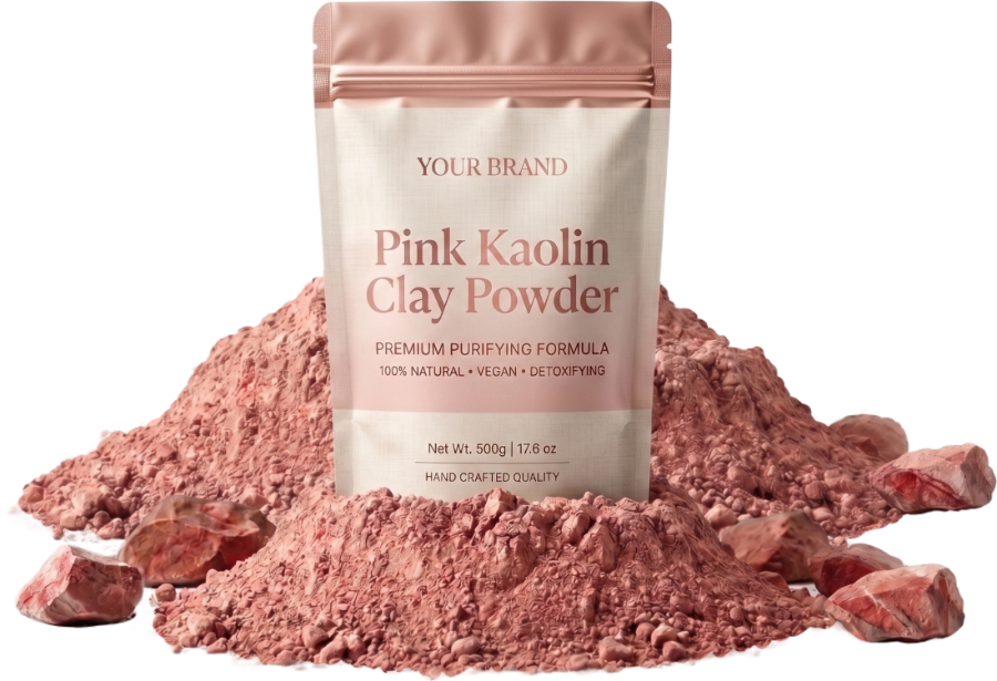 Pink Kaolin (Rose) Clay Powder
